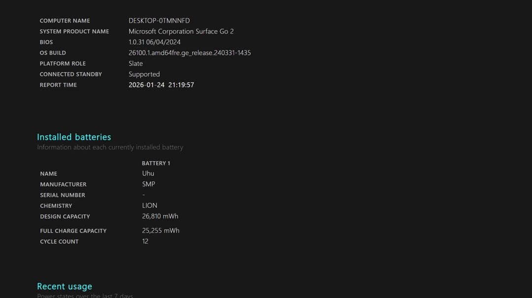Windowsノート本体 Microsoft Surface Go2
