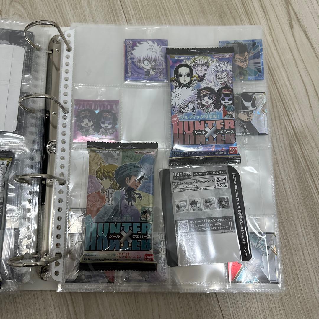 ハンターハンター　ウエハース　シール　にふぉるめ