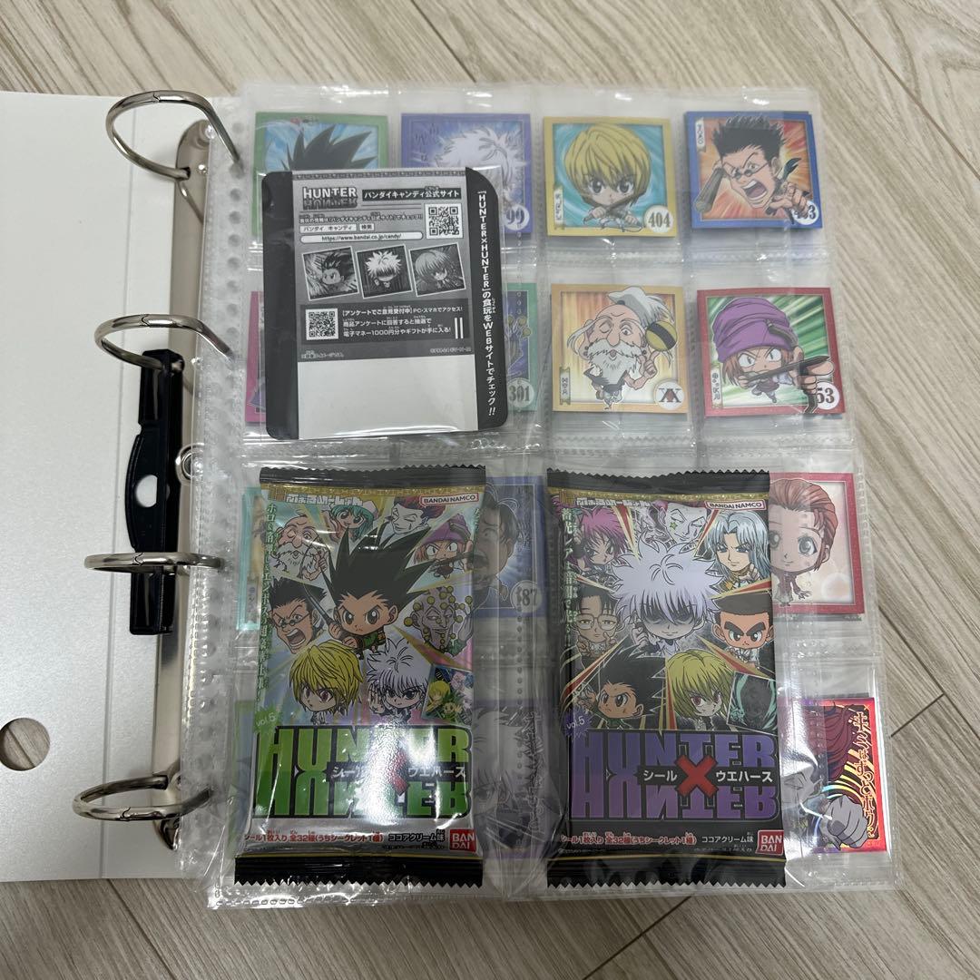 ハンターハンター　ウエハース　シール　にふぉるめ