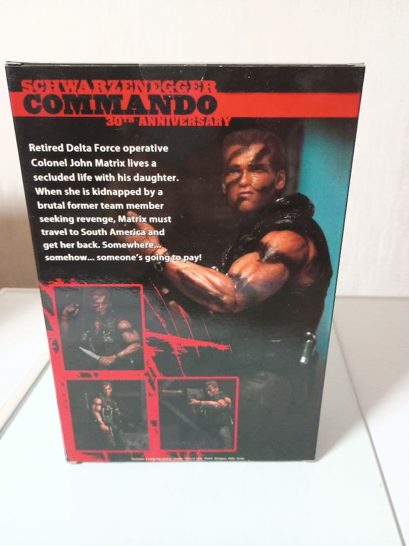 新品②★コマンドー　フィギュア★アーノルドシュワルツェネッガー★