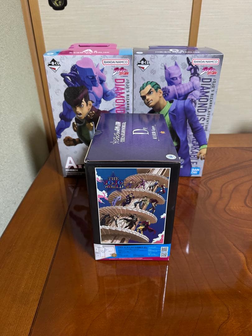 一番くじ　ジョジョの奇妙な冒険 フィギュアセット