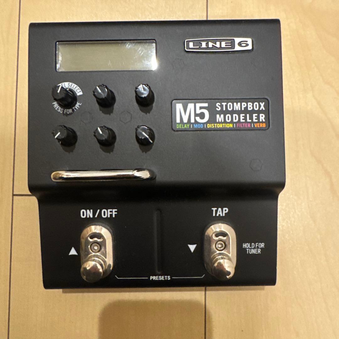 LINE6 M5 Stompbox Modeler 外箱付