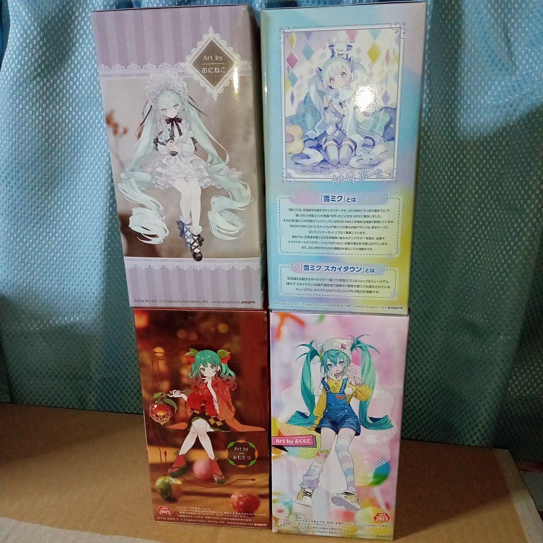 初音ミク　ぬーどるストッパーフィギュア　4種セット