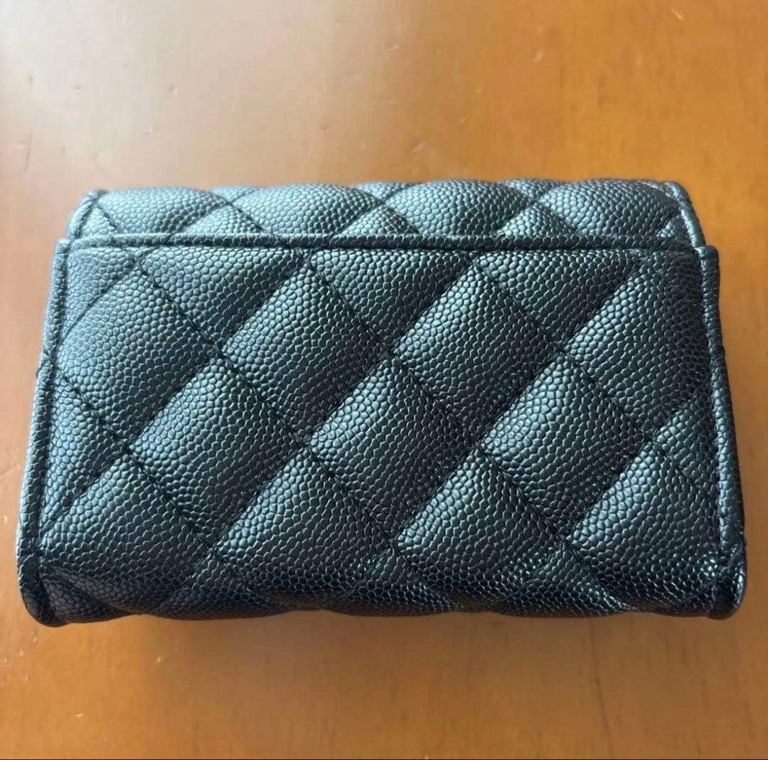 CHANELノベルティキルティングケース