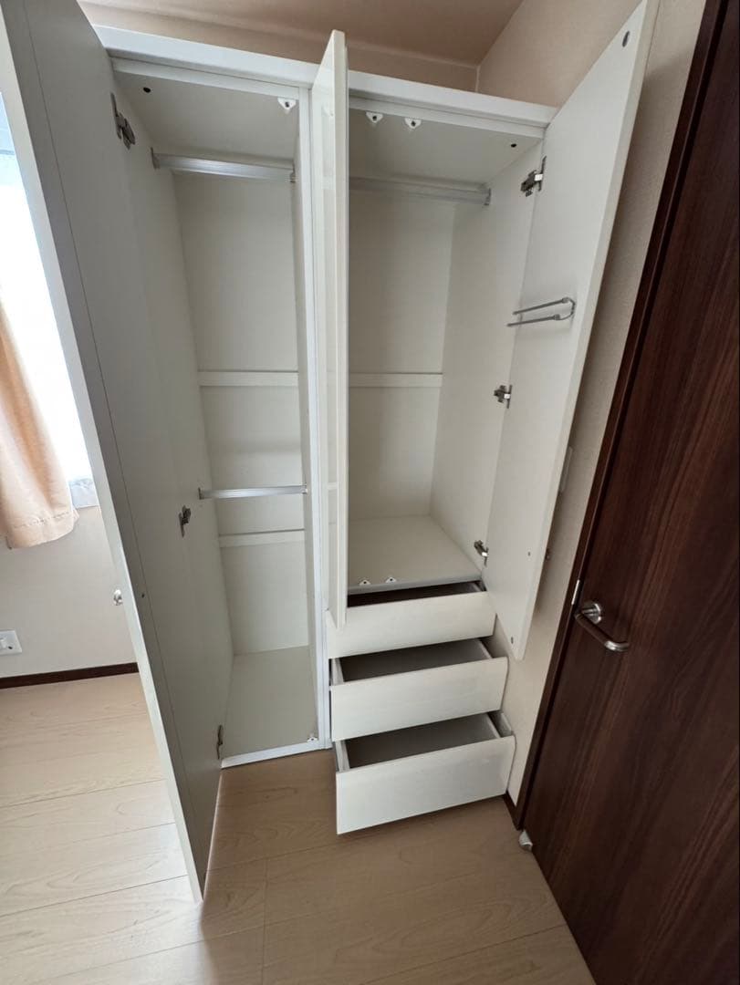 ニトリ　マルチタンス　ホワイト　※購入前にコメント下さい