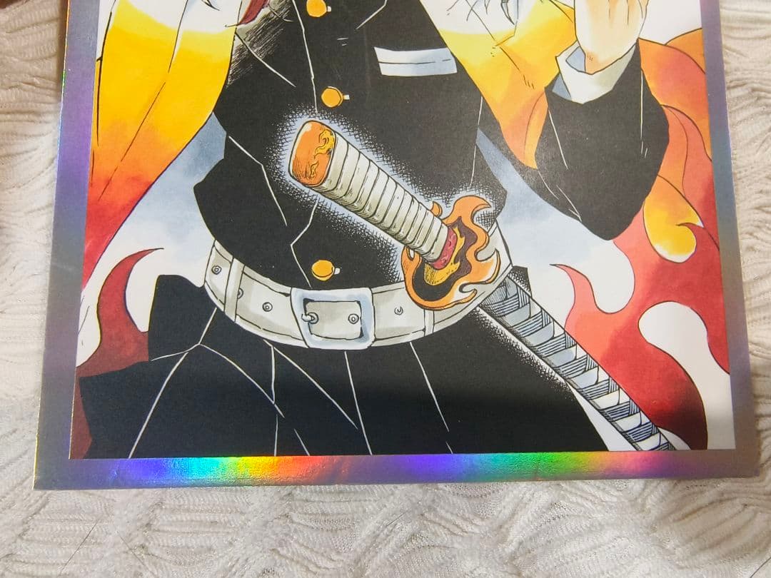 鬼滅の刃　海外限定　書籍特典　原画カード　pvc透明マット　10枚セット