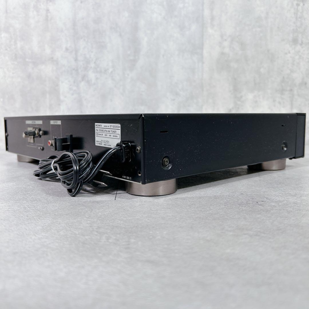 X870 SONY ST-S222ESA AM FM チューナー VHF UHF
