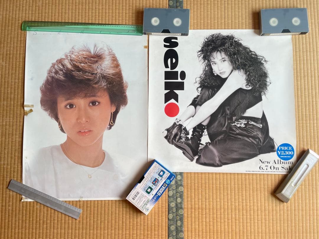 週末セール 松田聖子 ポスターセット