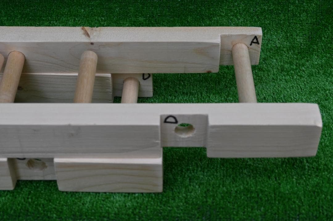 織り機 / 整経台　簡単組み立て式 6段E