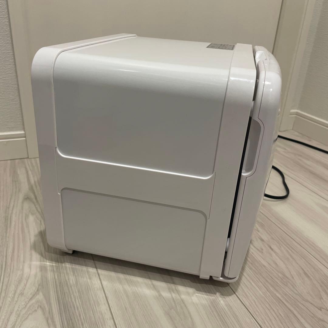 タオルウォーマー 前開き ホワイト 8L 蒸しタオル