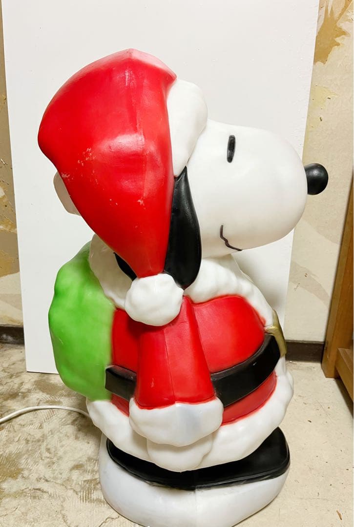 スヌーピー　クリスマスライト　点灯可能　80cm SNOOPY