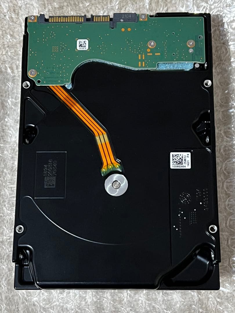 【ジャンク】SEAGATE Exos X16 12TB SATA