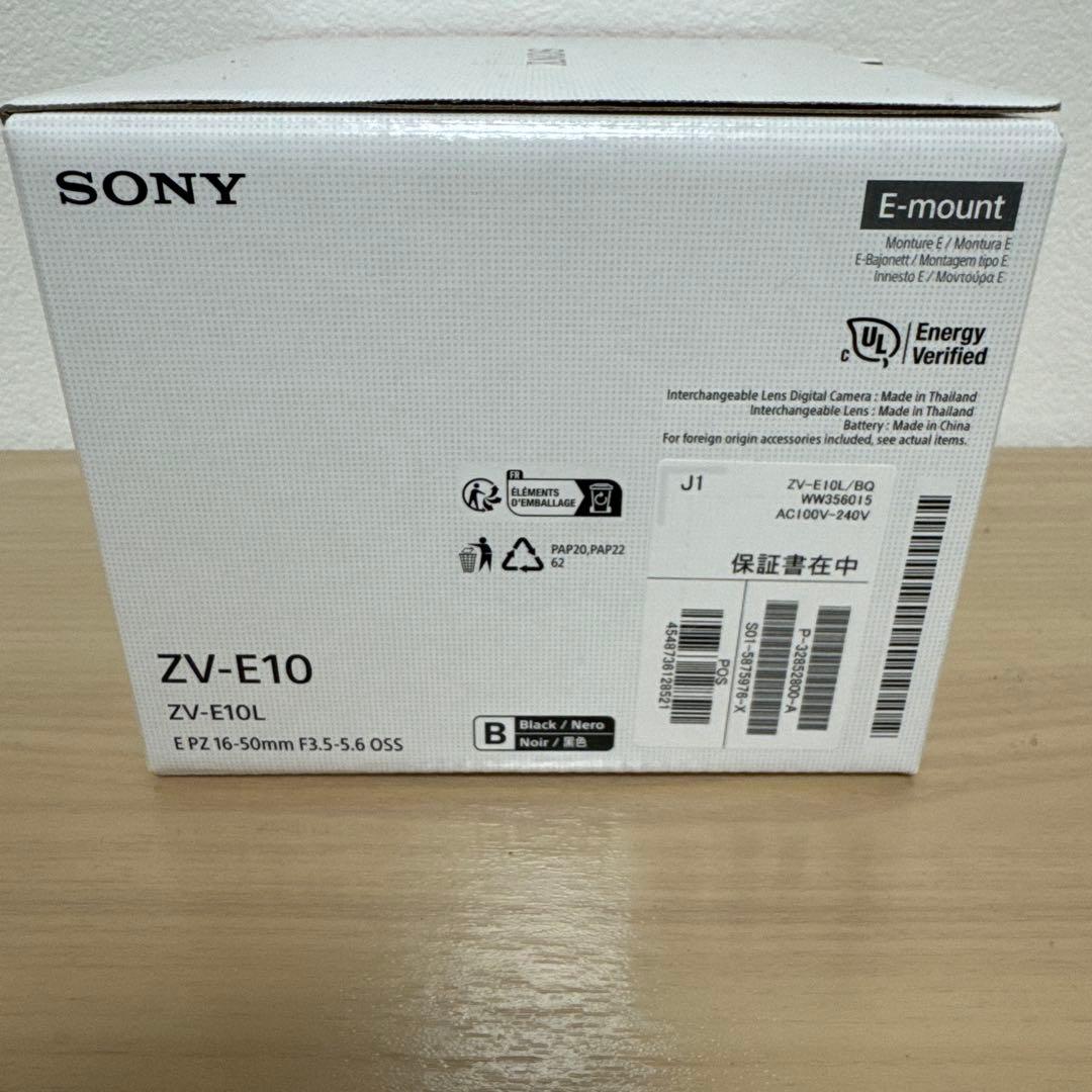 Sony ZV-E10L ミラーレスカメラ 16-50mmレンズ付き
