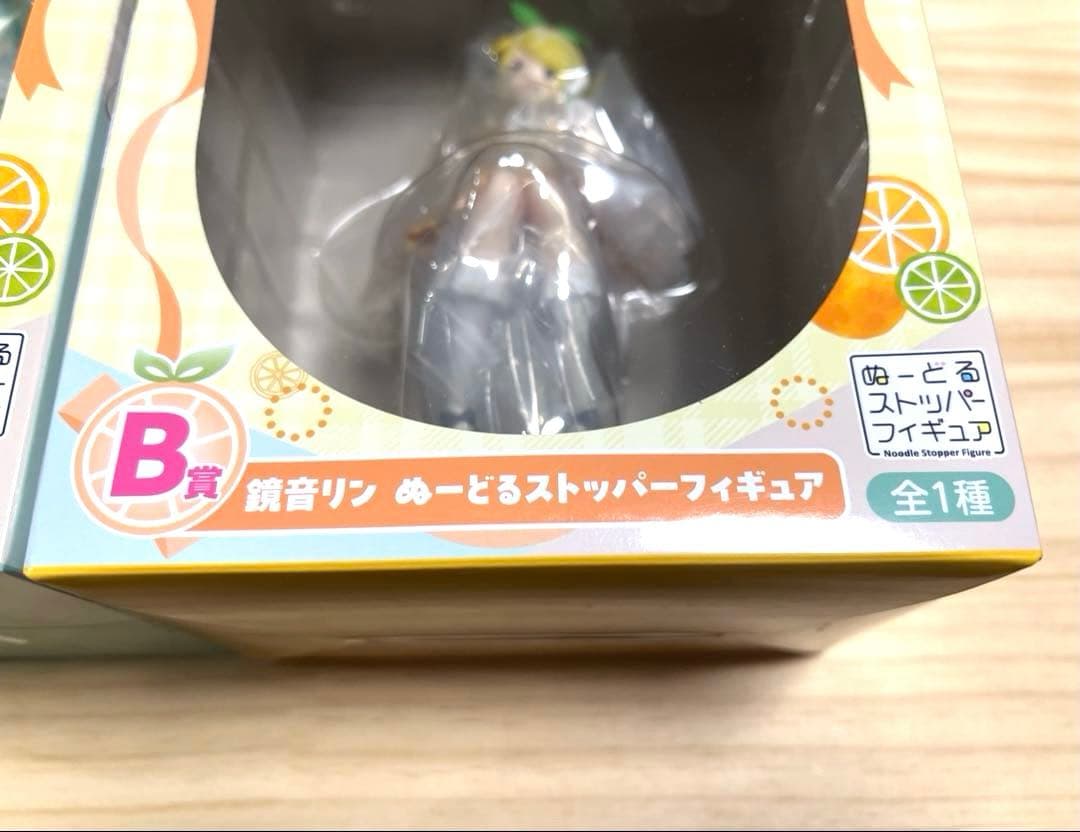 新品　2個　初音ミク　ラストゲット賞　B賞　鏡音リン　フィギュア　フリューくじ