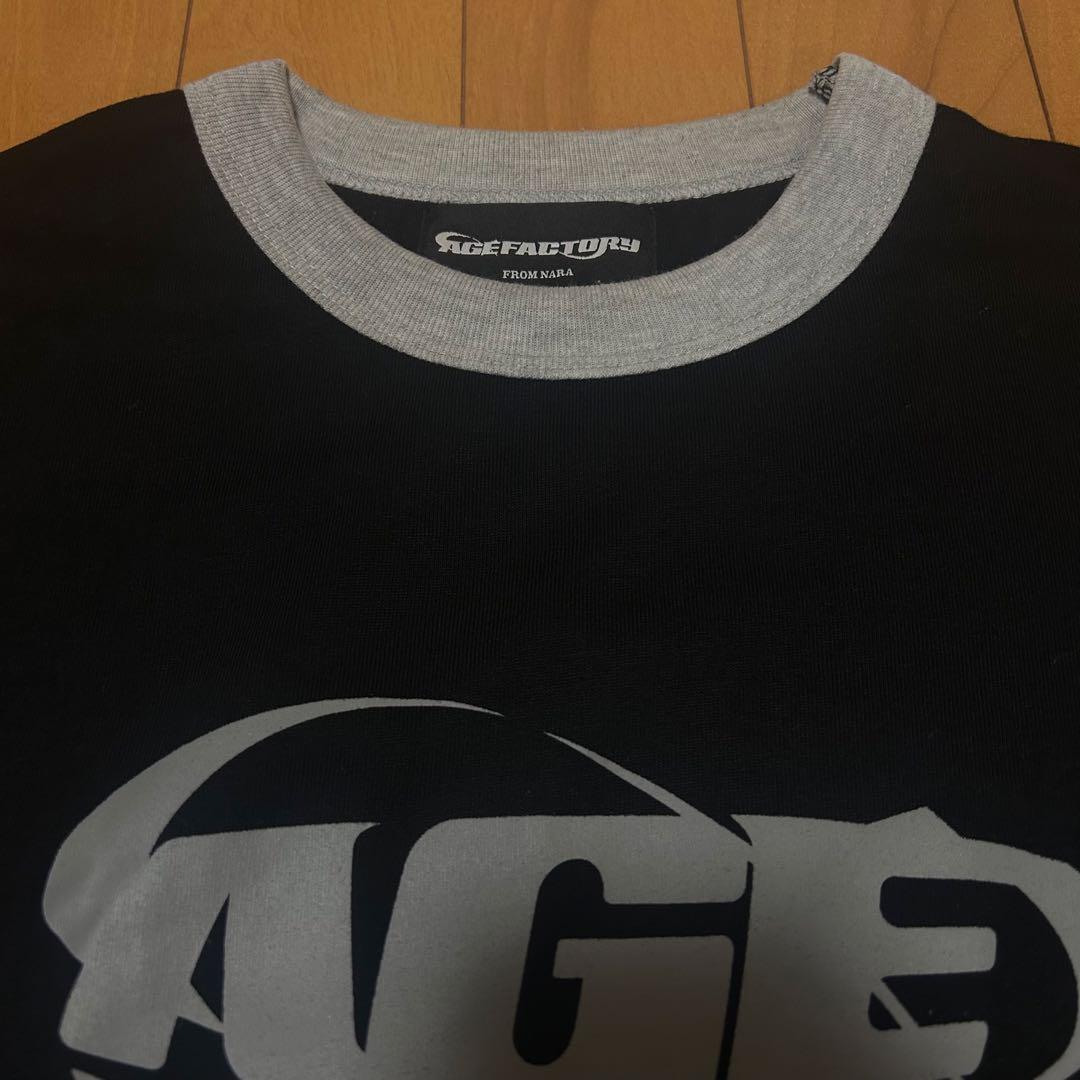 Age Factory リンガーTシャツ M