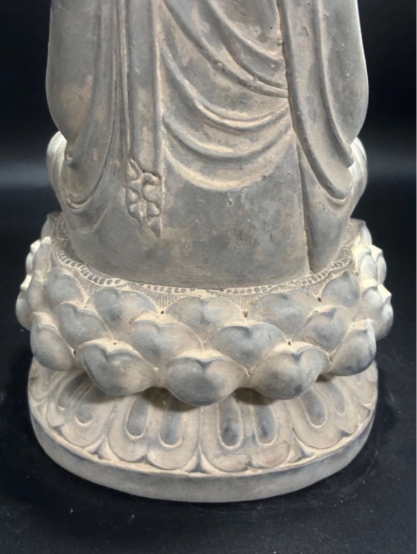 (期間セール)仏教　石仏 如来 細工彫刻 縁起物 お釈迦様 釈迦如来 石彫仏像