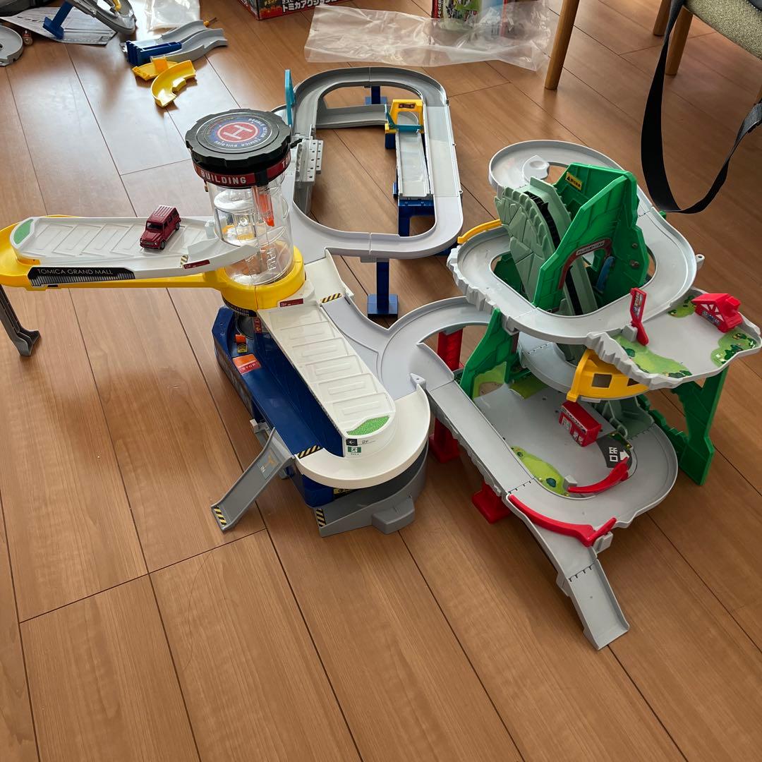 トミカビル　やまのぼりドライブ　アクション高速どうろ　3セットまとめ売り