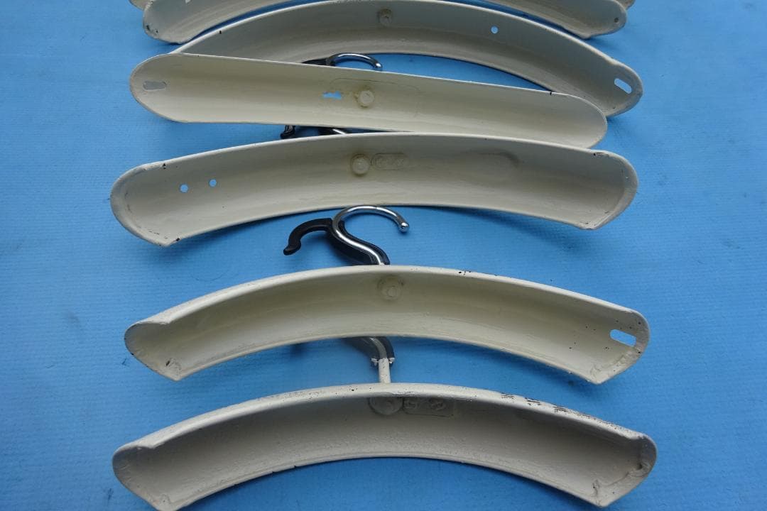 自転車のフェンダー/カバー ブリキハンガー インテリアディスプレイ 9本セット