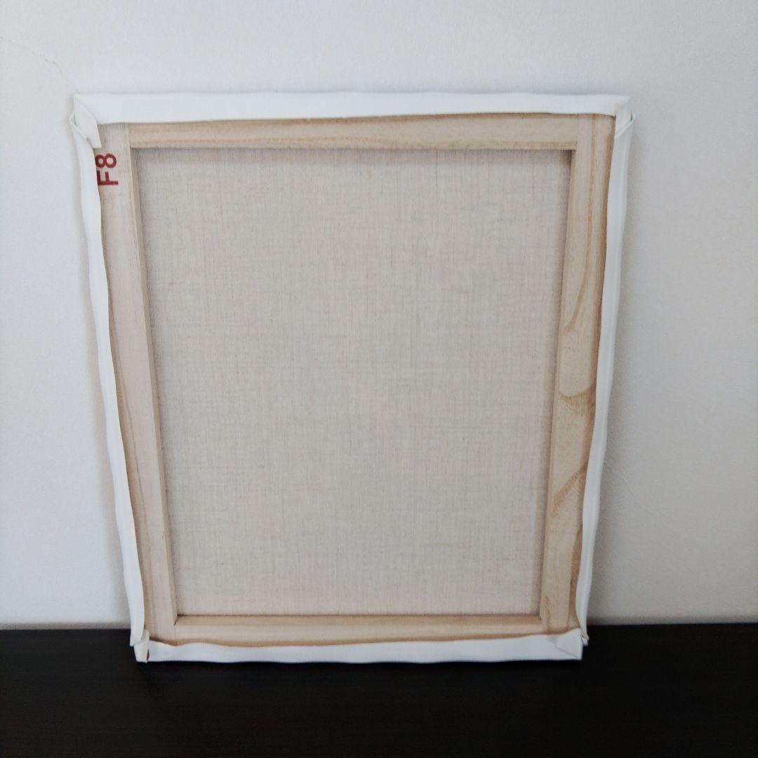 アクリル画 花 ヒマワリ　夏　青　黄色　テクスチャーアート　原画　一点もの