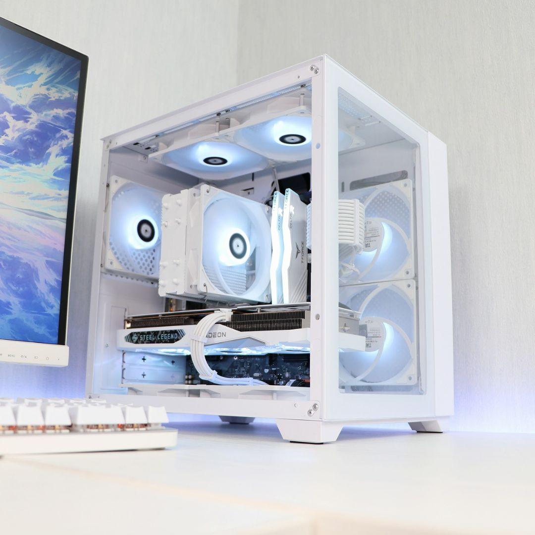 自作ゲーミングPC　オーダーメイド　製作依頼　ホワイト白　お見積りご相談受けます
