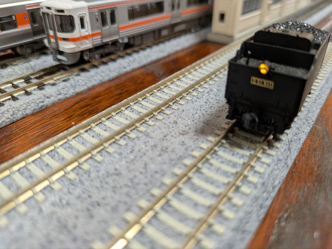 kato　d51 荷物列車風編成　素人改造品