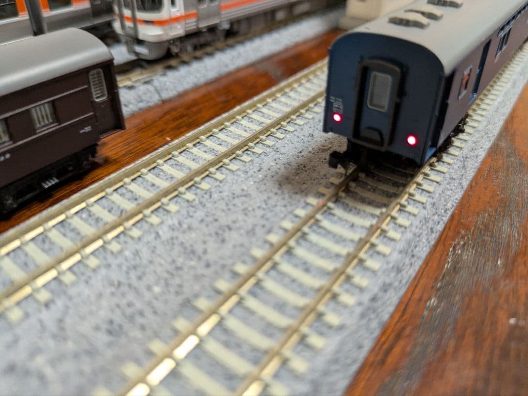 kato　d51 荷物列車風編成　素人改造品