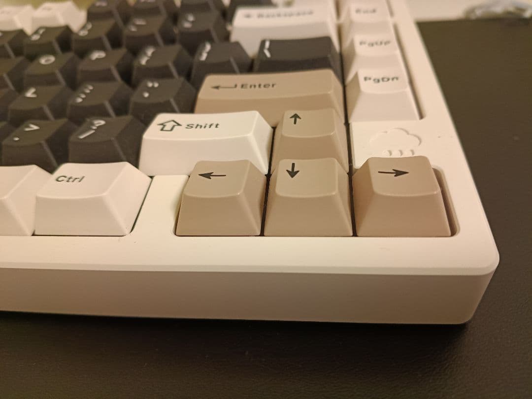 WOBKEY RAINY75 キーボード color white