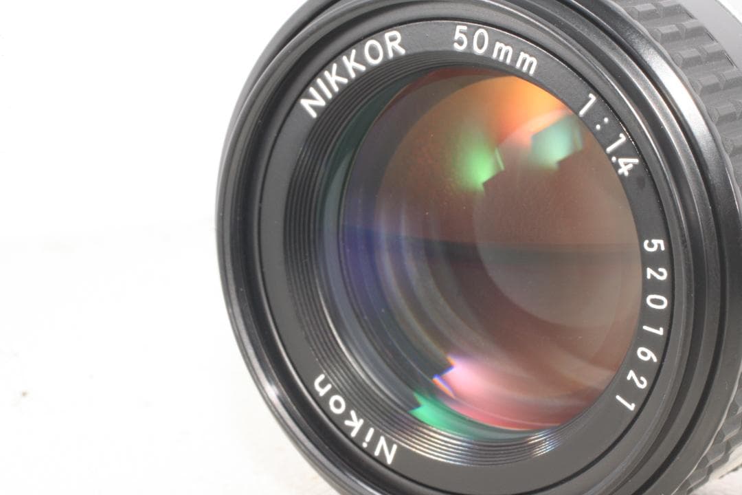 美品☆ 整備済 分解清掃 Nikon AI-S 50mm f1.4
