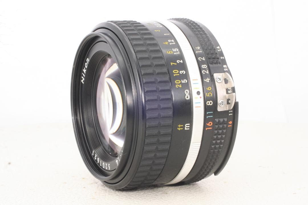 美品☆ 整備済 分解清掃 Nikon AI-S 50mm f1.4