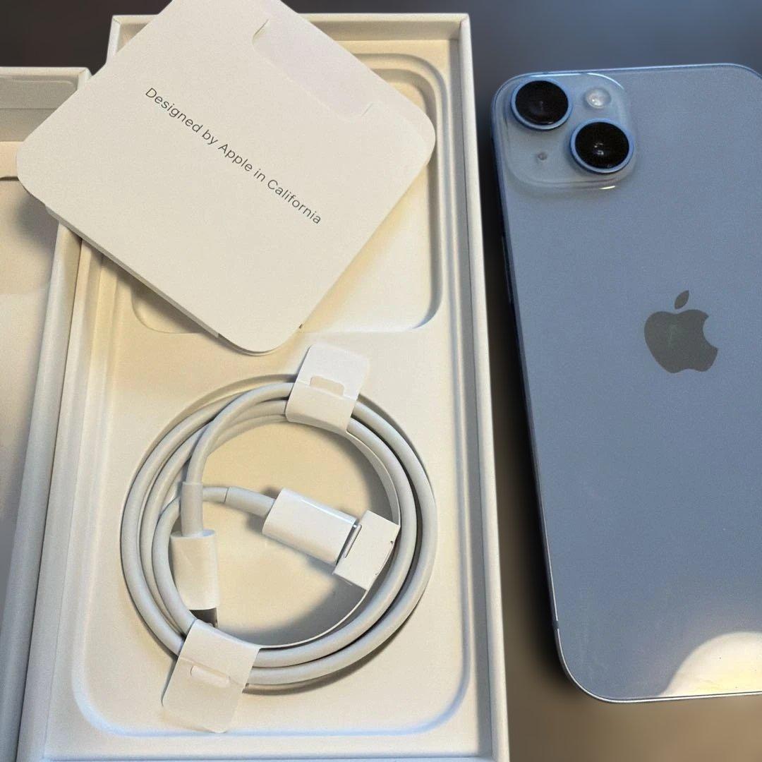 【箱あり】Apple iPhone14 256GB Blue / SIMフリー