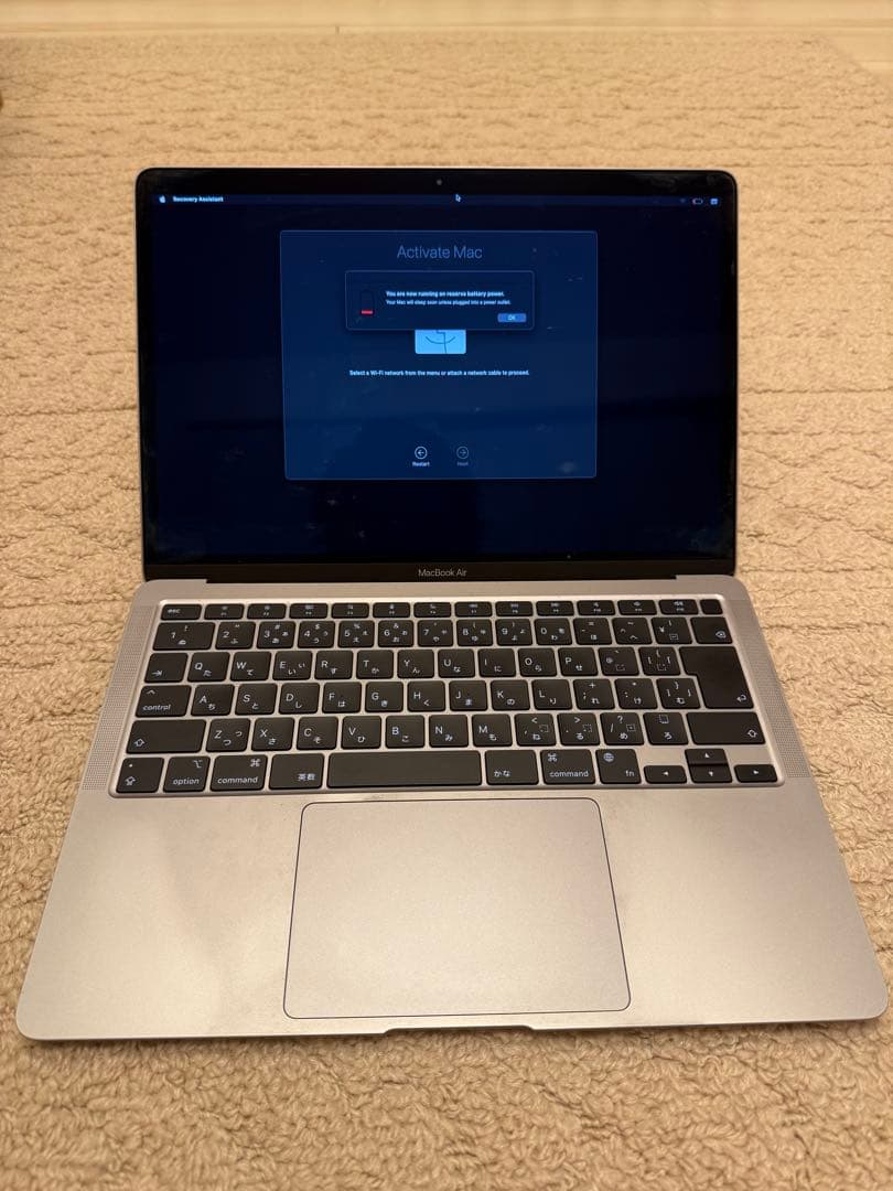 M1 MacBook Air 2020 8コア 16GB 512GB
