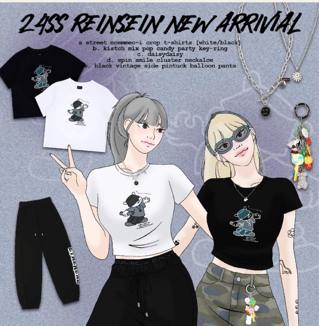 ReinSein クロップドTシャツ