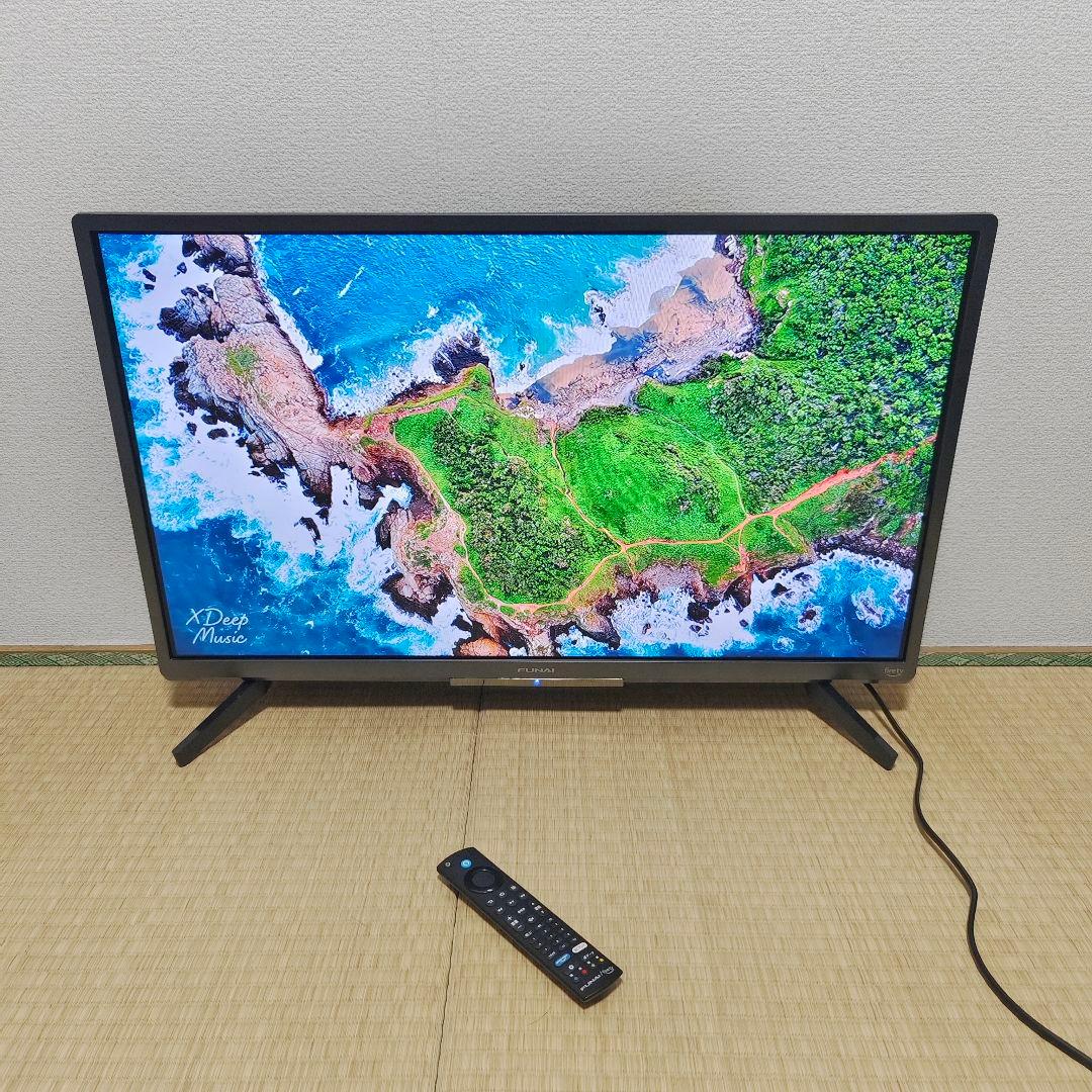 フナイ32型スマートテレビ Android搭載／地上波BSCS 2022年✨極美