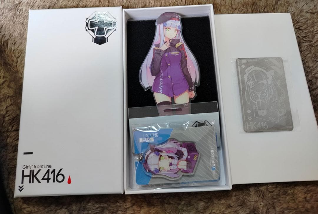 ドールズフロントライン ドルフロ HK416 同人グッズセット 三號泊地 染羽