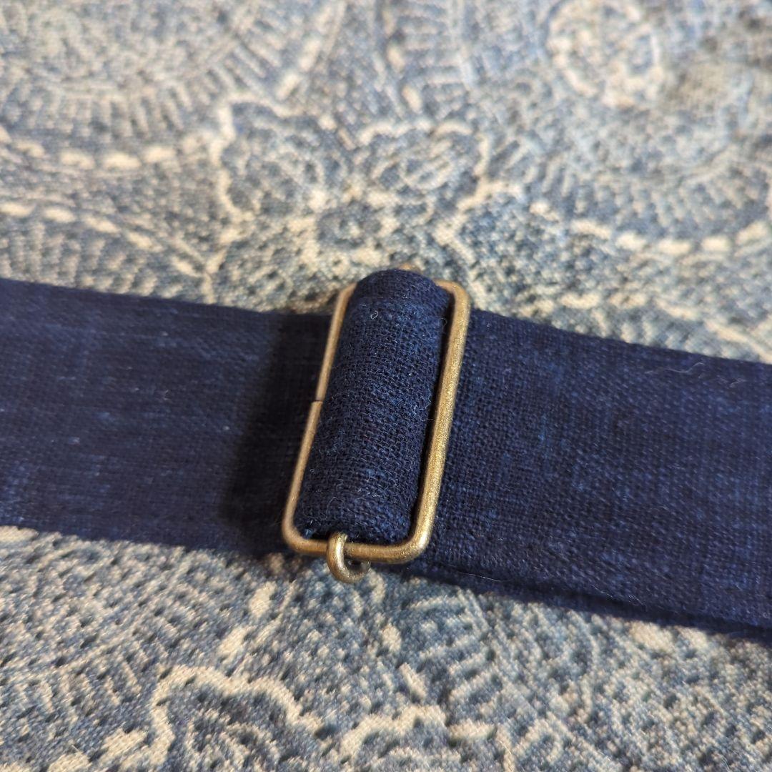 ♡古布型染♡刺し子♡ハンドメイド♡ショルダーバック♡