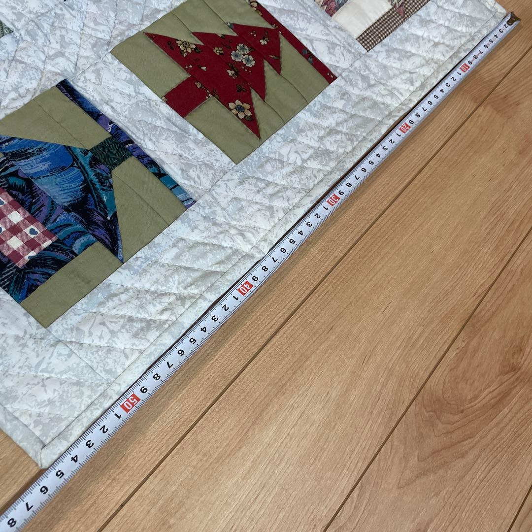 パッチワーク　タペストリー　ハンドメイド