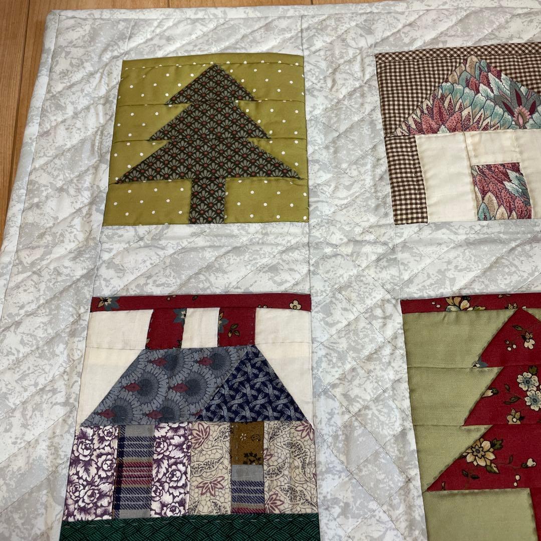 パッチワーク　タペストリー　ハンドメイド