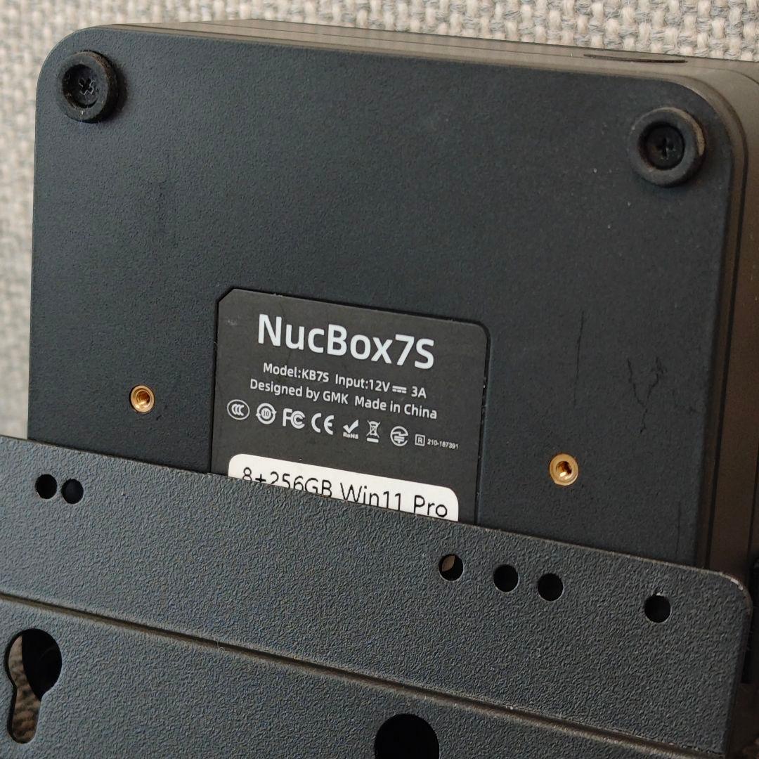 ミニPC GMKtec NucBox7S 256GB Windows 11 Pro
