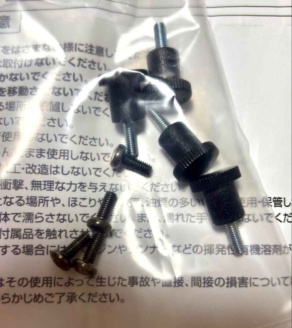 エルゴトロン LX モニターアーム 長身ポール＆アーム２本、補強プレート付き