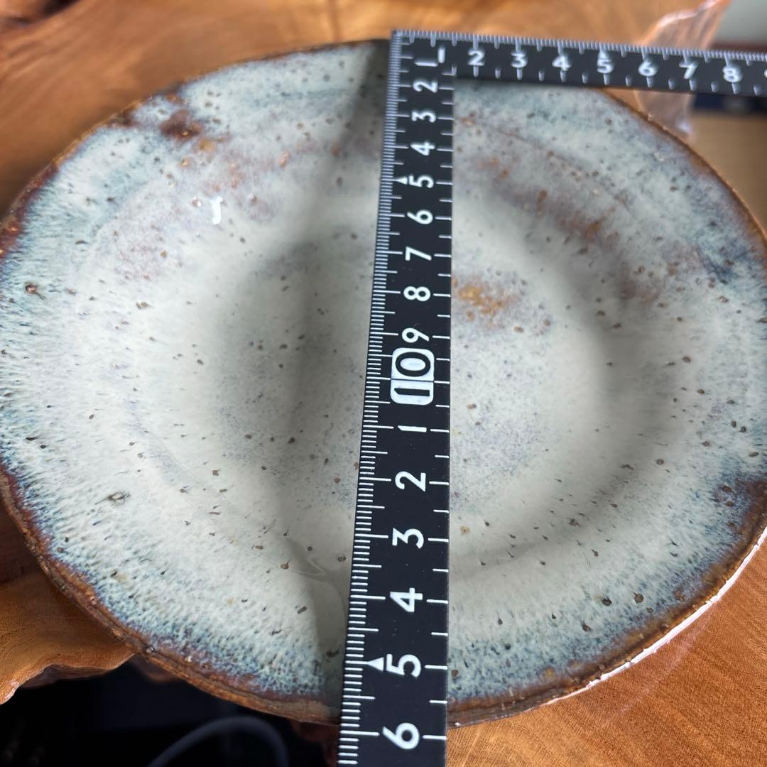 萩焼 濱中月村造 皿5枚セット 大屋窯 共箱