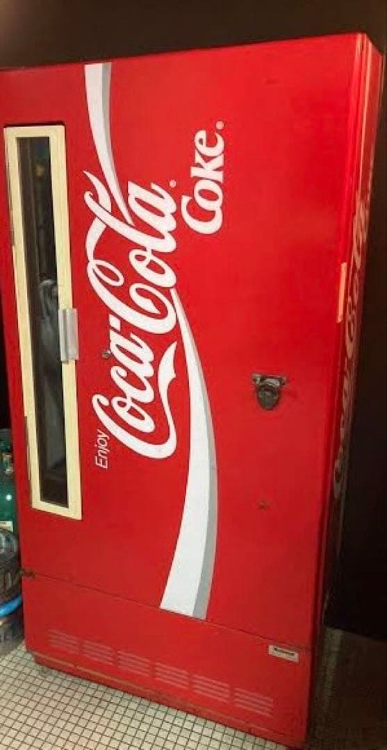 コカコーラ　冷蔵庫　シェルフ　棚　収納　インテリア　レトロ　アメリカンCola