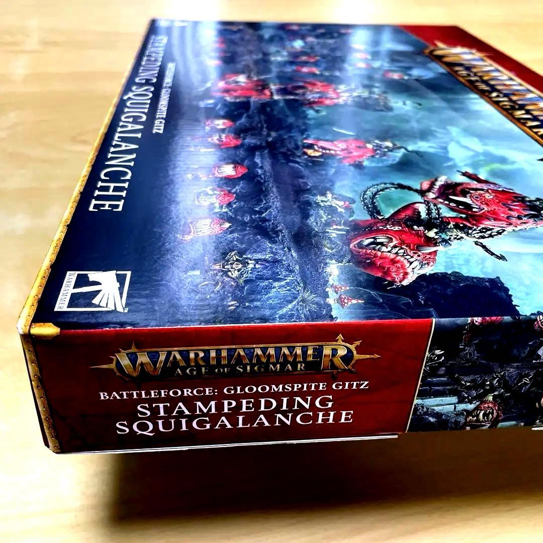 【新品】ウォーハンマー.エイジオブシグマー、バトルフォース　スクイッグランチェ