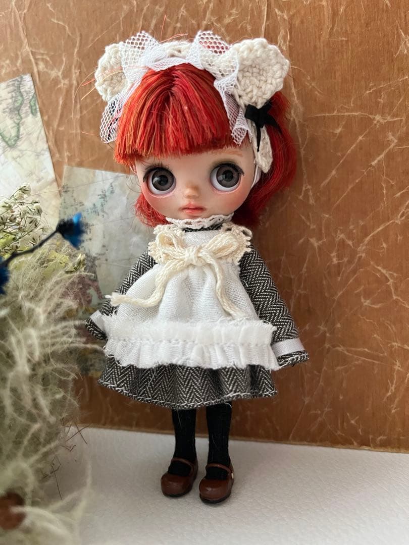 カスタムプチブライス♡クマ耳メイドさん