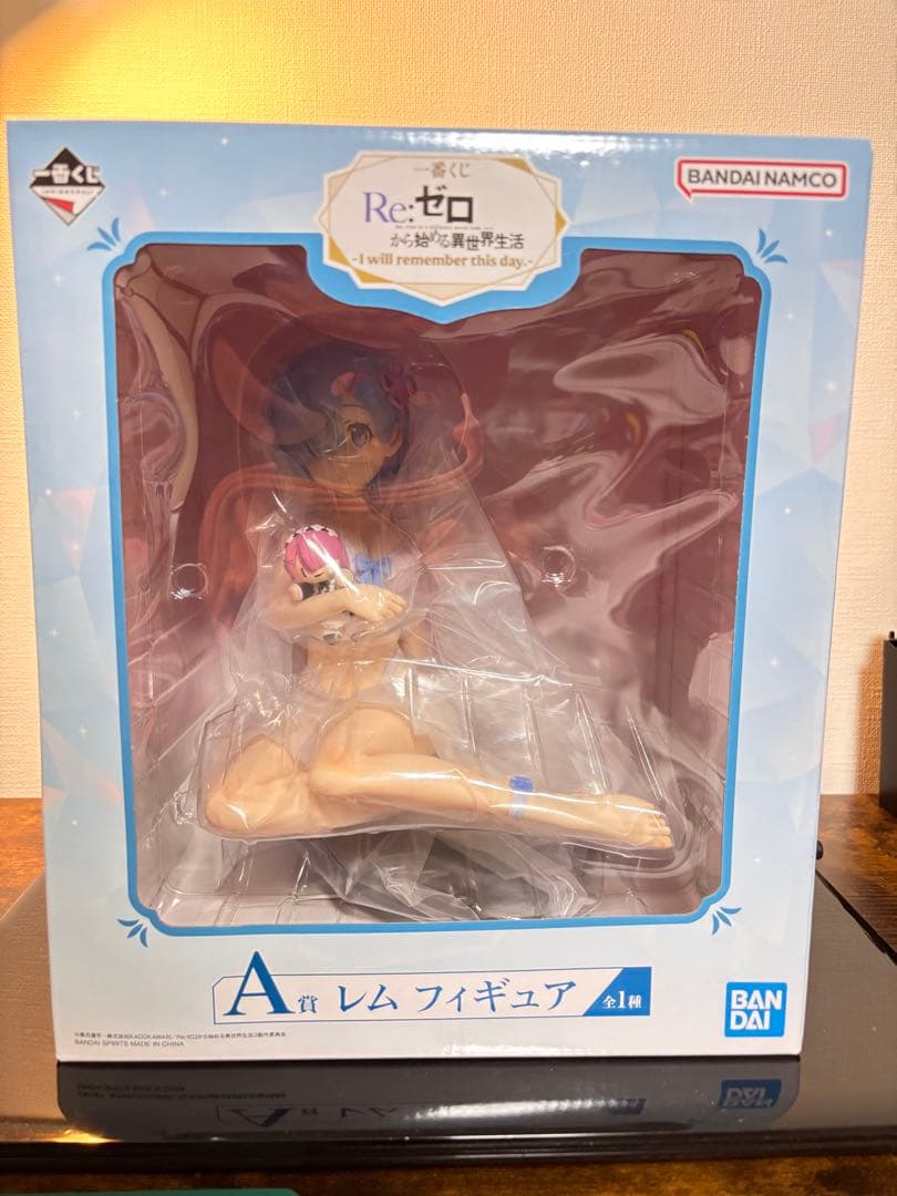 レム　Ａ賞　一番くじ【未開封】　レムちょこのっこもおまけ