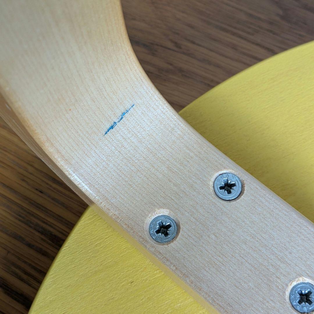 0548【希少】アルテック東京✕鈴木マサル スツール60 イエロー