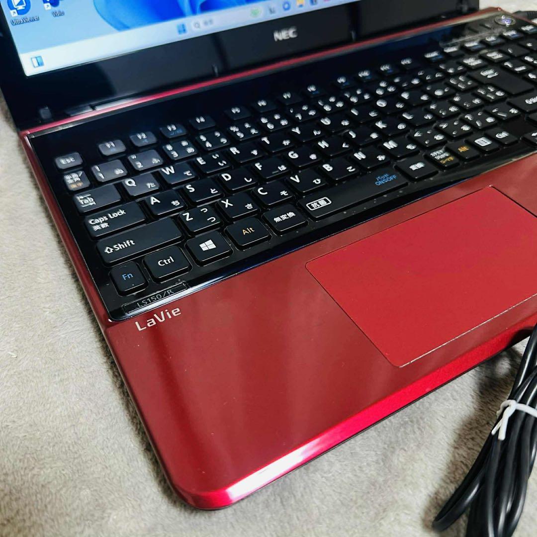 S181 NECノートパソコンSSD高速 WEBカメラWindows11オフィス