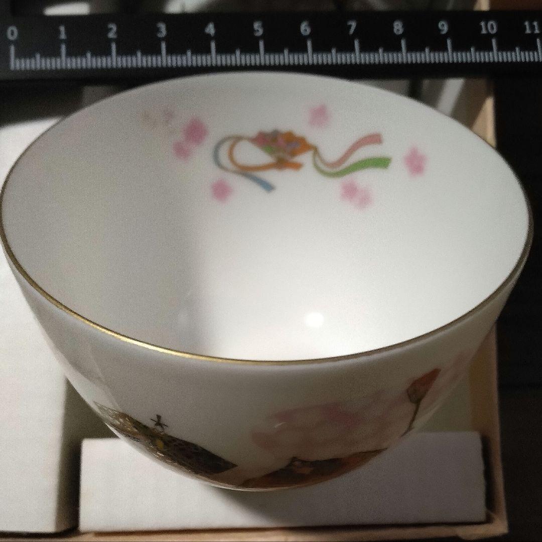 お雛様食器6種セット　前畑陶器　庫山窯　美濃焼　瀬戸焼　ミニ雛と祝い箸付