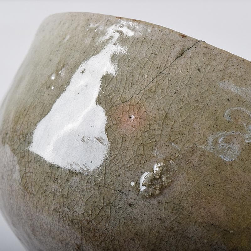 朝鮮美術　李朝　高麗青磁　茶碗　時代箱付　M　R8402