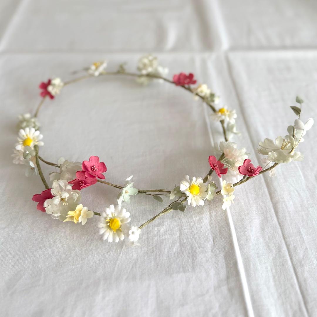 作家様ハンドメイド◾️可愛い布花セット◾️フランスアンティーク ナチュラルインテリア