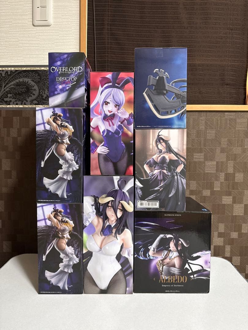 オーバーロード　フィギュア 8点(アルベド　シャルティア)